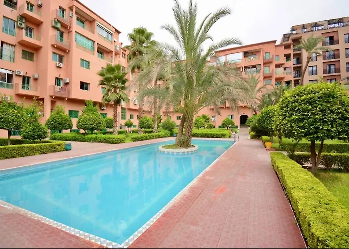 Charming Two-Bedroom Apartment In Gueliz,Marrakesh